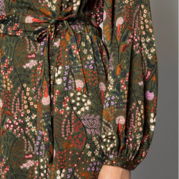 Scotch and Soda Endless Horizon Floral Wrap maxi dress - Picture 1 of 9